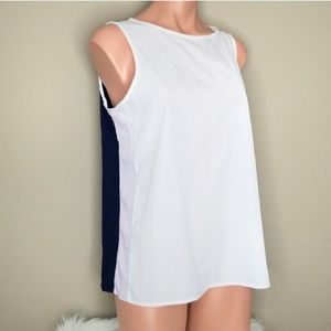 BANANA REPUBLIC Sleeveless Block Color Block Tank